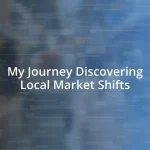 My Journey Discovering Local Market Shifts